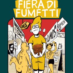 Cover Fiera di fumetti di Giacomo Traini Schizzo Presenta Storie dall'invisibile